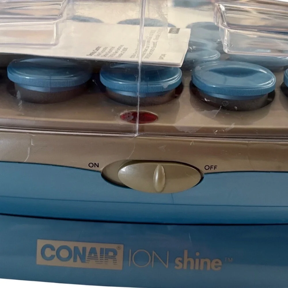 Conair Ion Shine Instant Heat Multi-Sized Rollers CHV26IX Blue 20 Piece Set